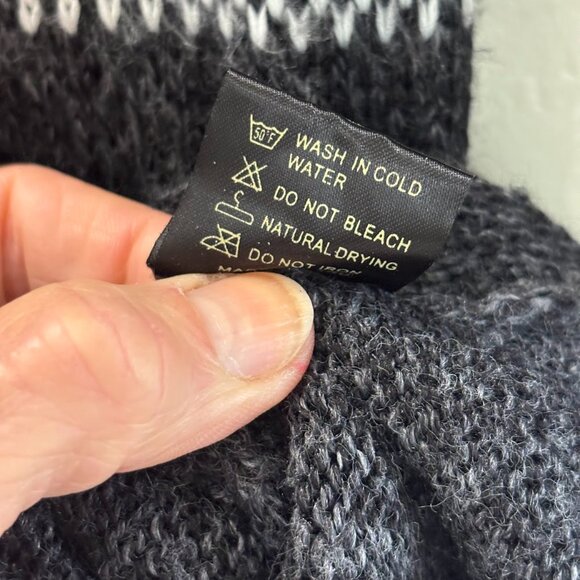 Artesania Edm Women’s Size M/L 100% Alpaca Wool Peruvian Hoodie Sweater Pullover - Picture 8 of 11